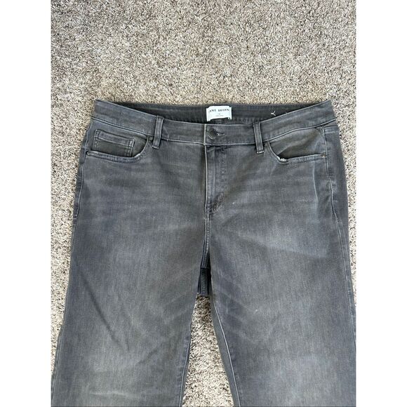 Lane Bryant Gray Mid-Rise Flex Magic Waistband Signature Fit Boot Gray Jeans 18 - Picture 11 of 11